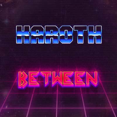 Between cover art – KaRoth synthwave remix of the Between the Eyes tracker file