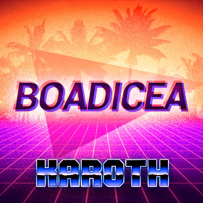 Boadicea cover art – KaRoth synthwave version of Enya's Boadicea