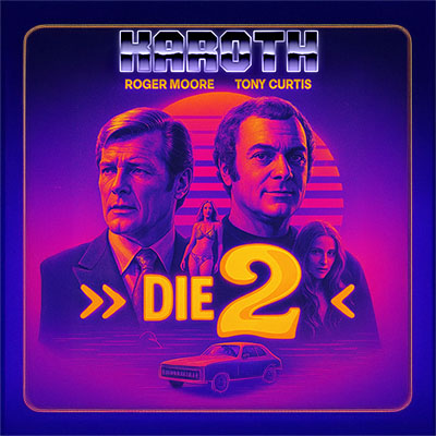 Die Zwei cover art – KaRoth synthwave remix of the German Persuaders! theme