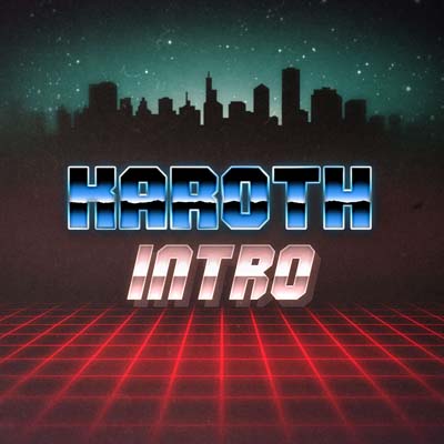 Intro cover art – KaRoth synthwave remix of a 1998 album intro demo