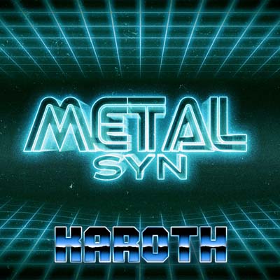Metal Syn cover art – KaRoth synthwave remix of the Metalsyn.mod tracker file