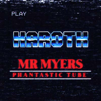 Mr Myers Phantastic Tube cover art – KaRoth horror mashup of Phantasm, Halloween and Tubular Bells