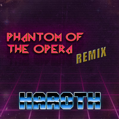 Sommarstig cover art – KaRoth synthwave