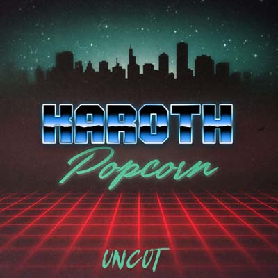 Popcorn cover art – KaRoth synthwave remix of Gershon Kingsley