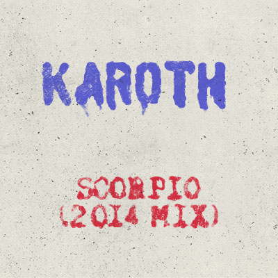 Scorpio 2014 cover art – KaRoth synthwave demo inspired by Scorpions' Big City Nights